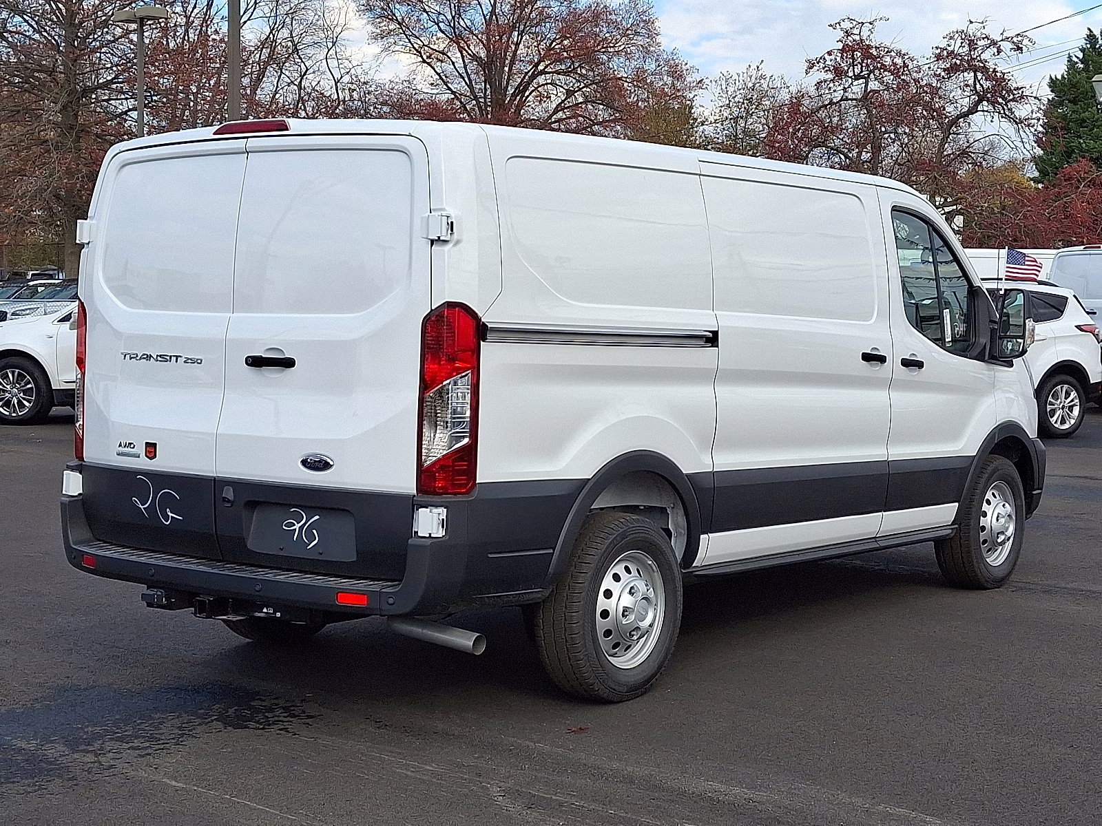 2025 Oxford White - YZ Ford Transit-250 Cargo Van Base AWD