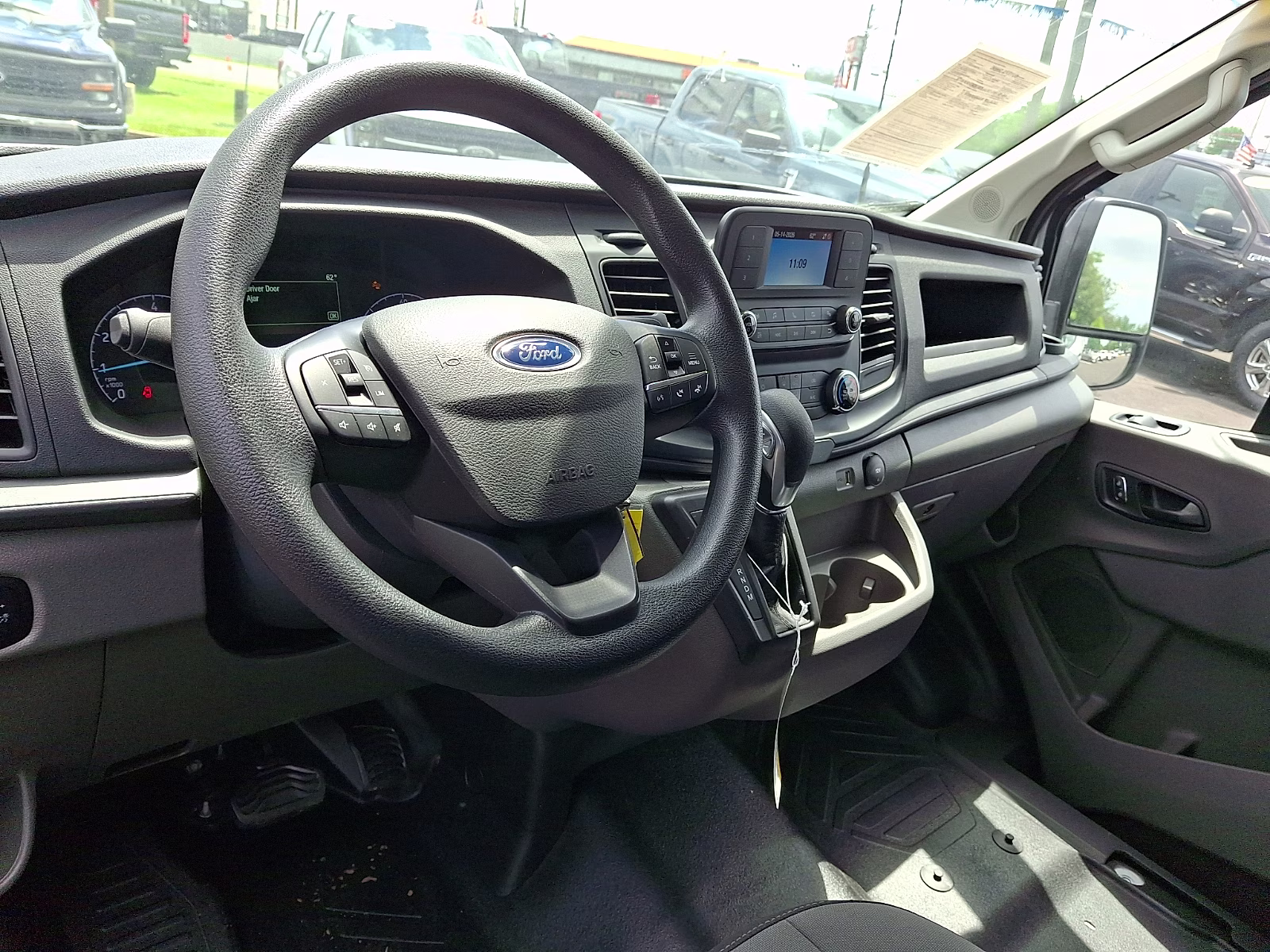2024 Oxford White - YZ Ford Transit Cargo Van RWD