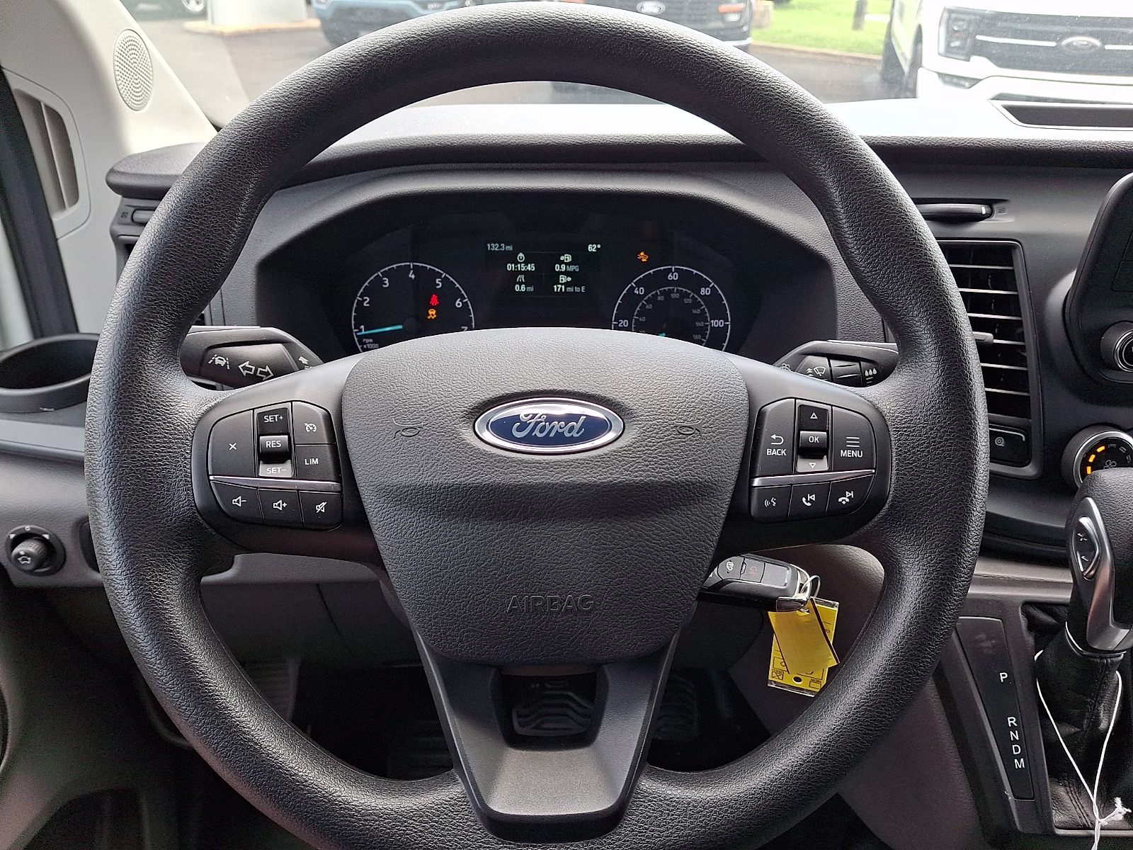 2024 Oxford White - YZ Ford Transit Cargo Van RWD
