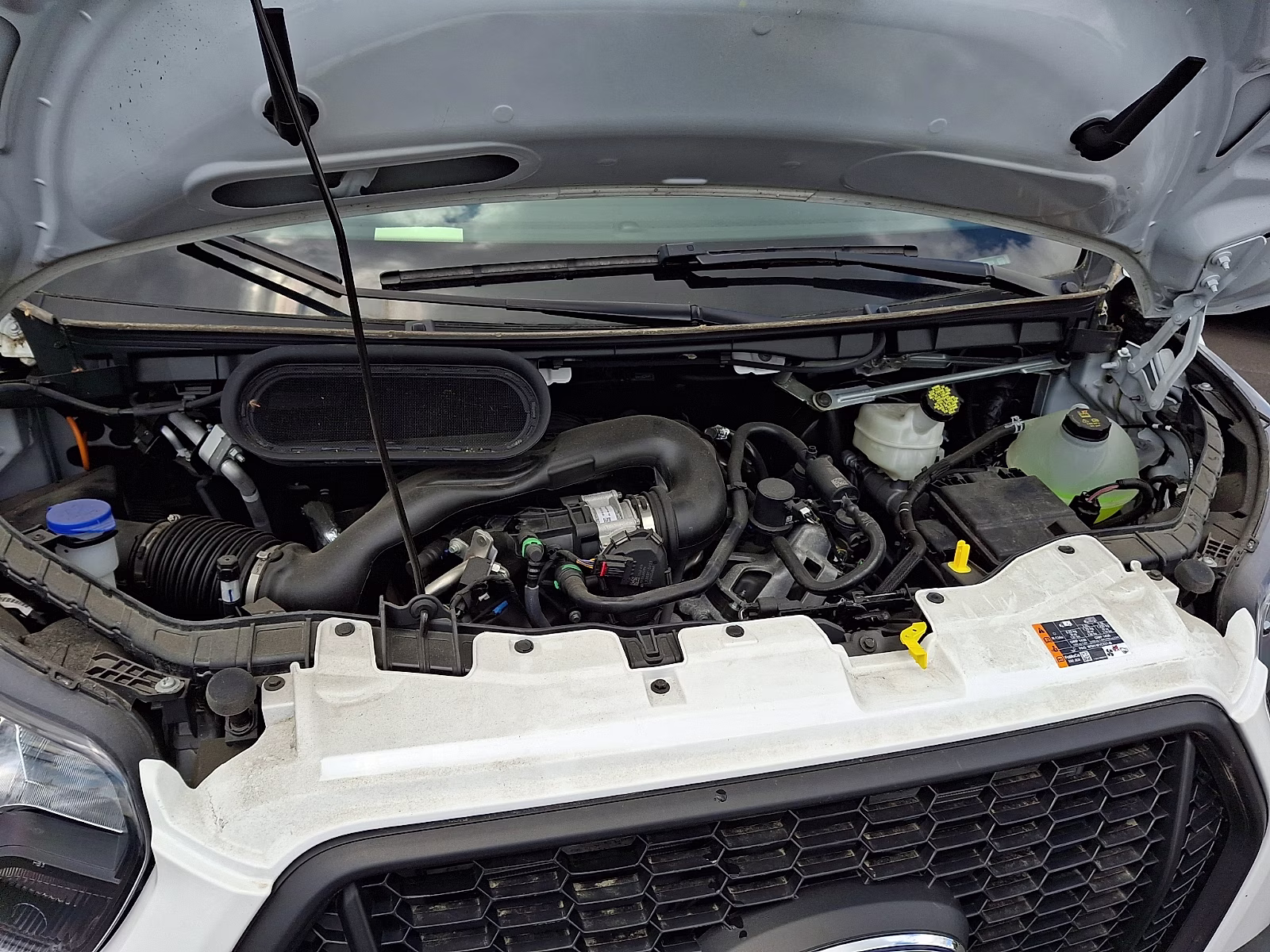 2024 Oxford White - YZ Ford Transit Cargo Van RWD