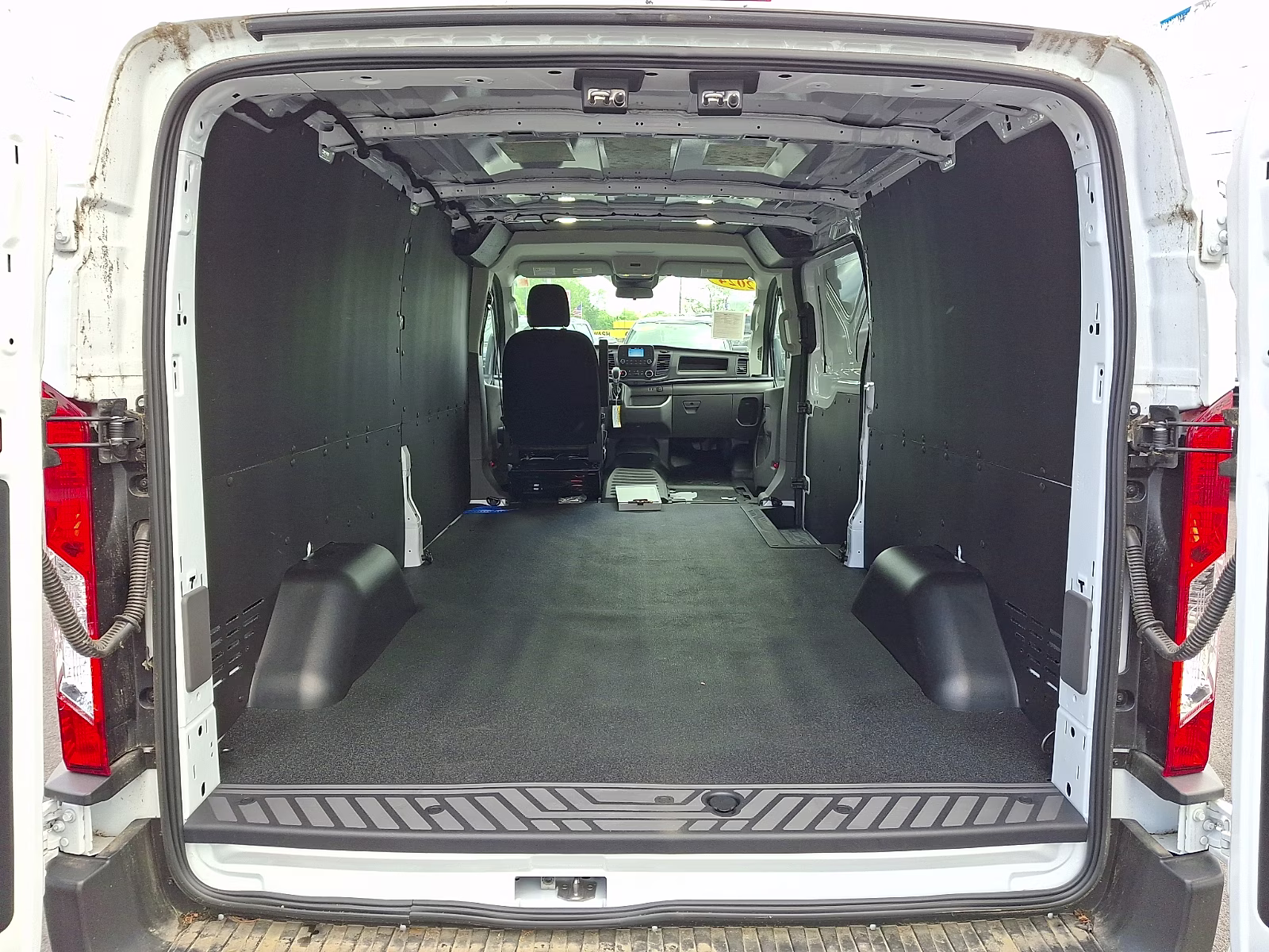 2024 Oxford White - YZ Ford Transit Cargo Van RWD