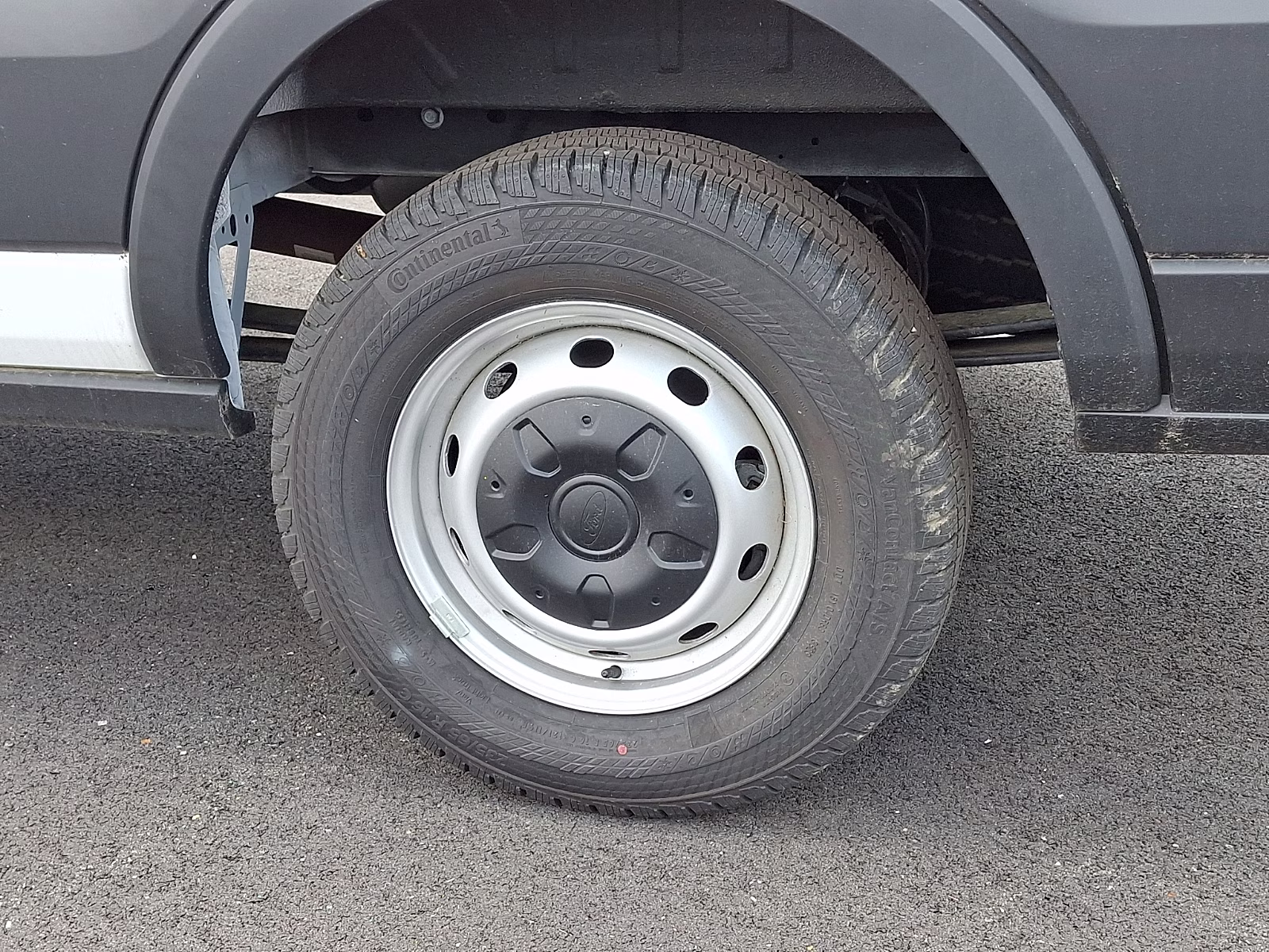 2024 Oxford White - YZ Ford Transit Cargo Van RWD