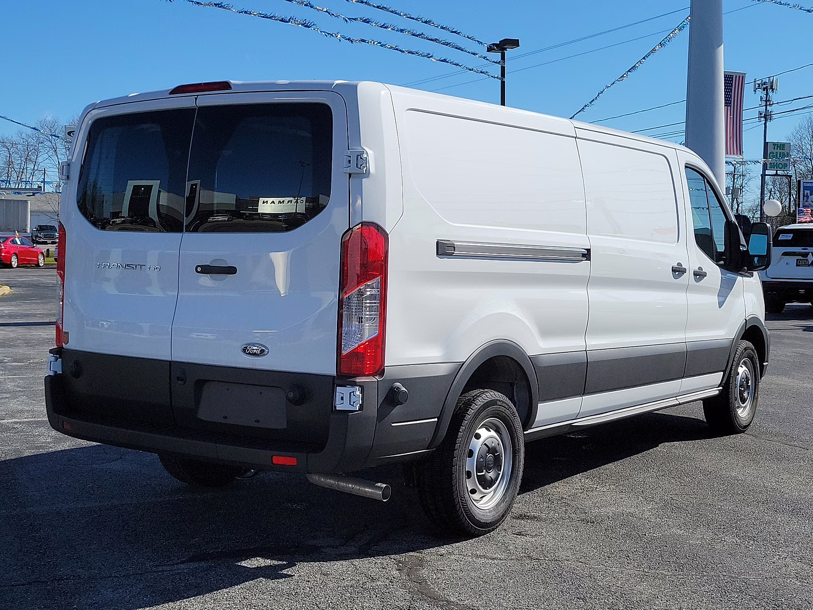2024 Oxford White - YZ Ford Transit Cargo Van RWD