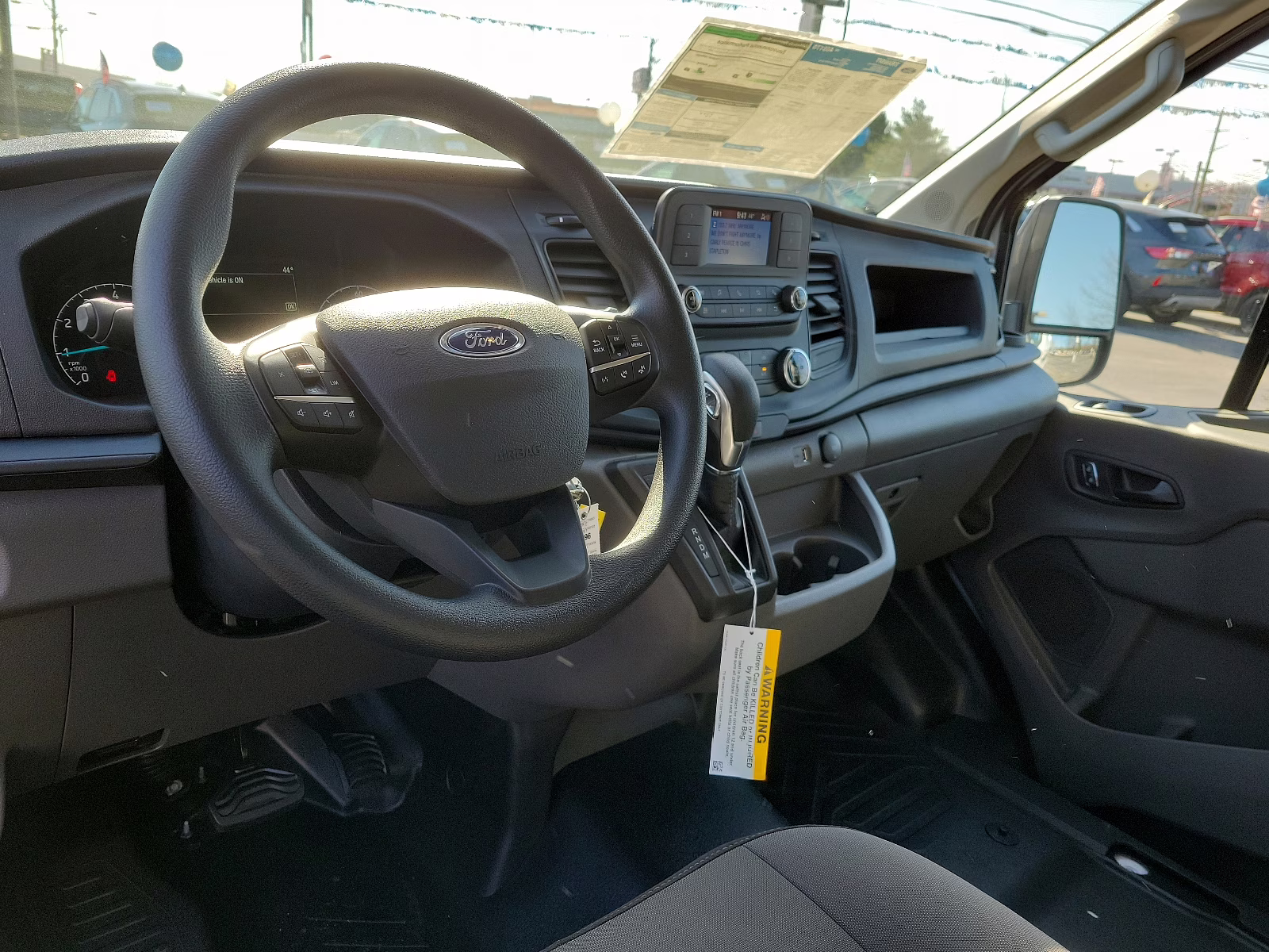 2024 Oxford White - YZ Ford Transit Cargo Van RWD