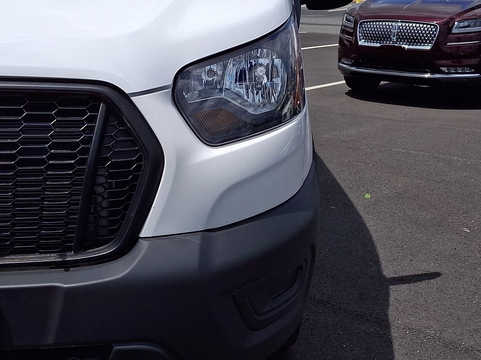 2024 Oxford White - YZ Ford Transit Cargo Van RWD