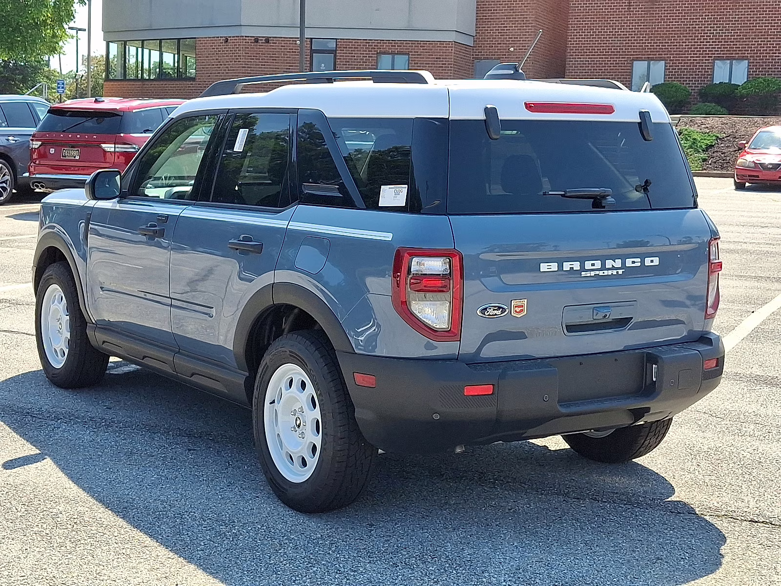 2025 Azure Gray Metallic Tri-Coat - G4 Ford Bronco Sport Heritage 4X4