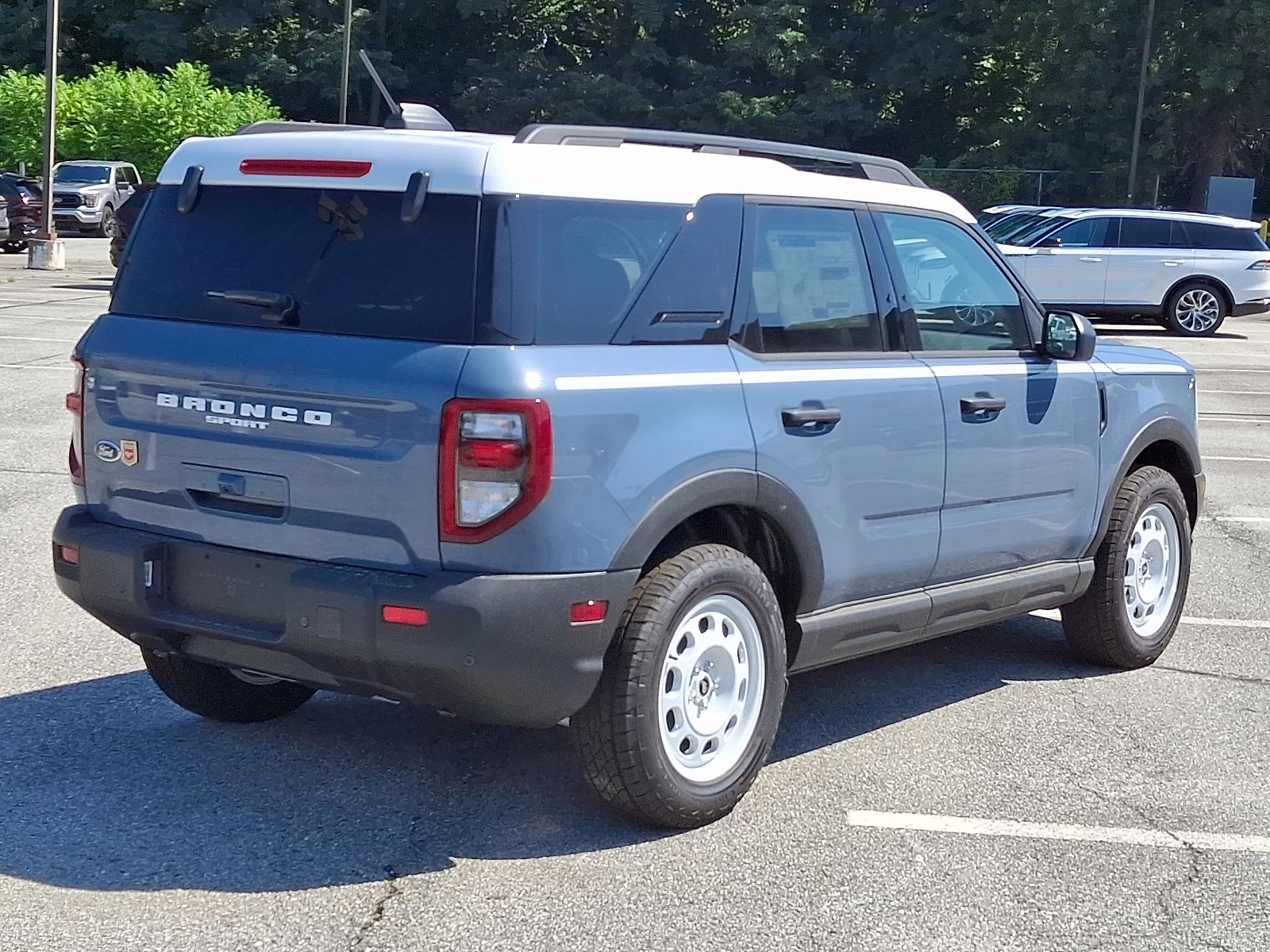2025 Azure Gray Metallic Tri-Coat - G4 Ford Bronco Sport Heritage 4X4