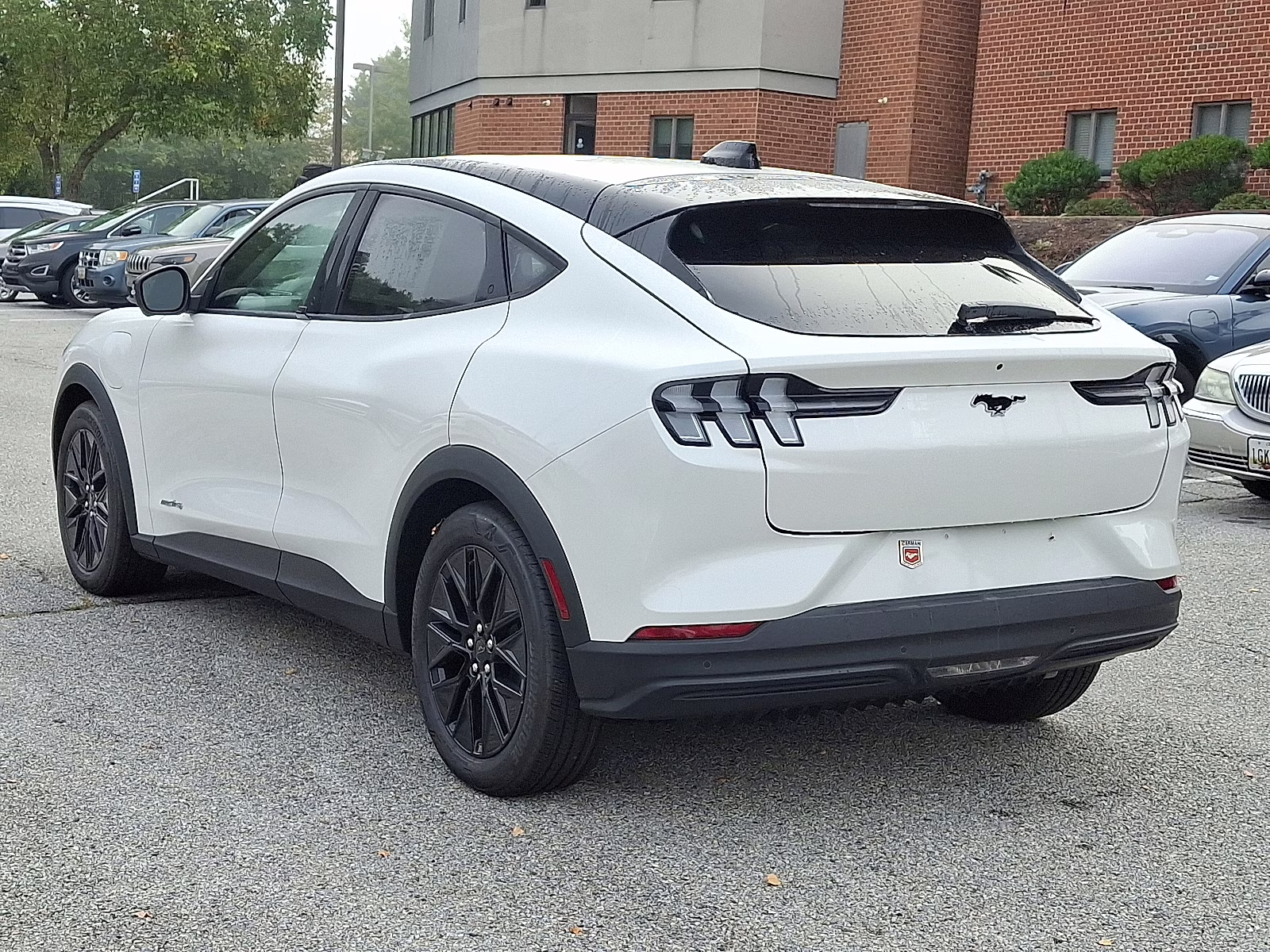 2025 White Metallic Ford Mustang Mach-E Select AWD