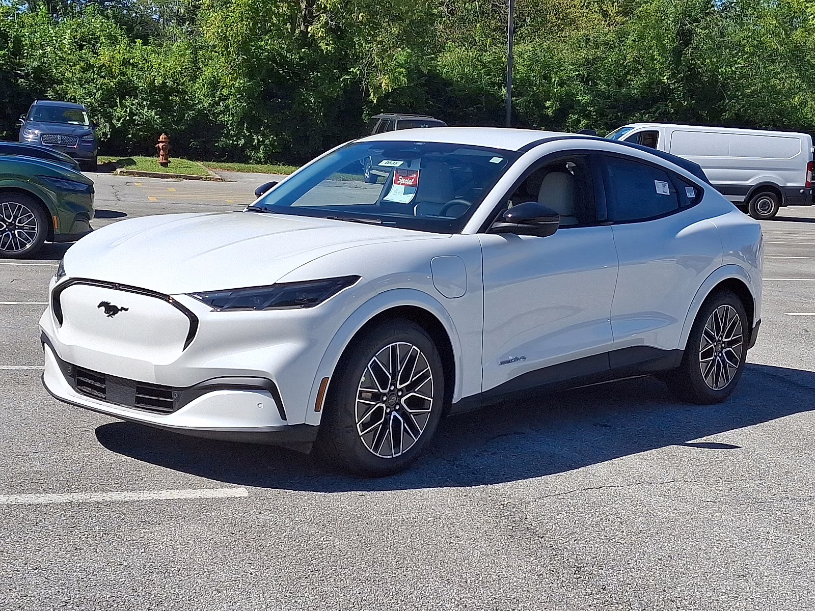 2025 Star White Metallic Tri-Coat - AZ Ford Mustang Mach-E Premium AWD