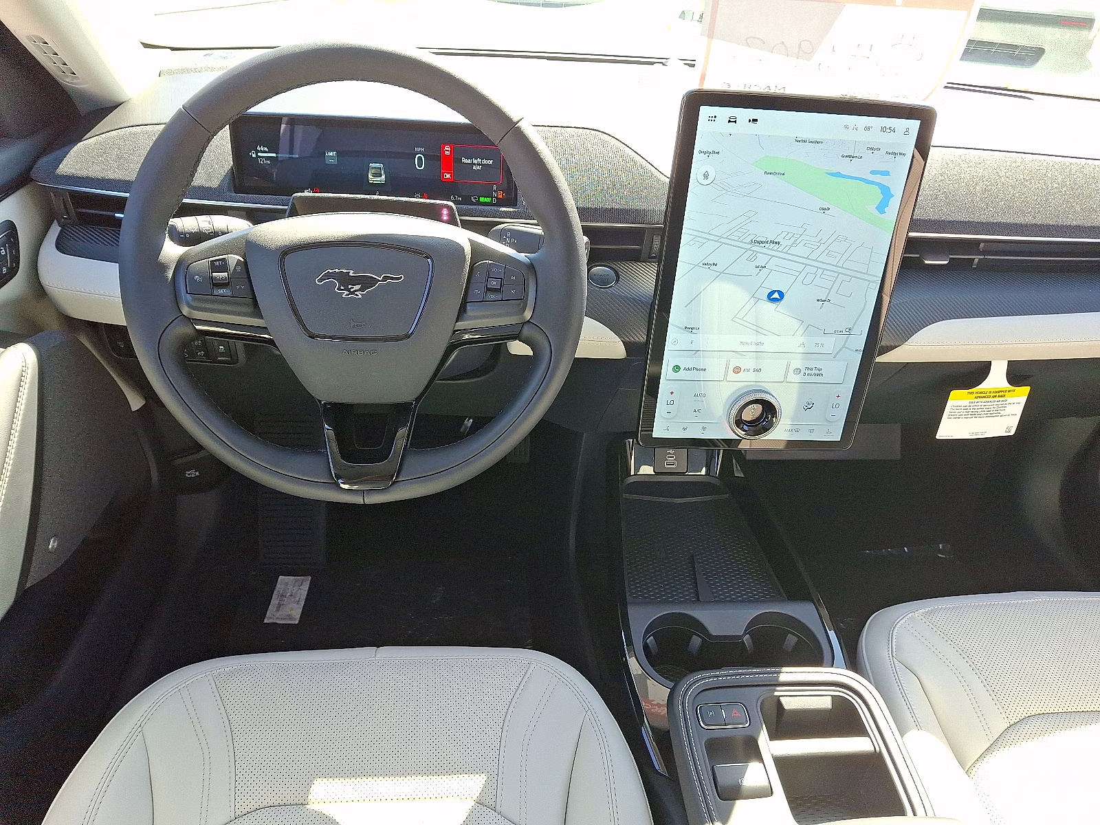 2025 Star White Metallic Tri-Coat - AZ Ford Mustang Mach-E Premium AWD