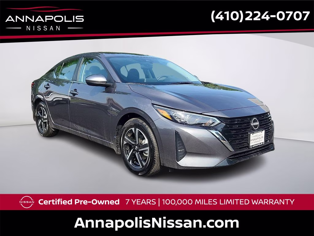 2025 Gun Metallic Nissan Sentra SV FWD Sedan