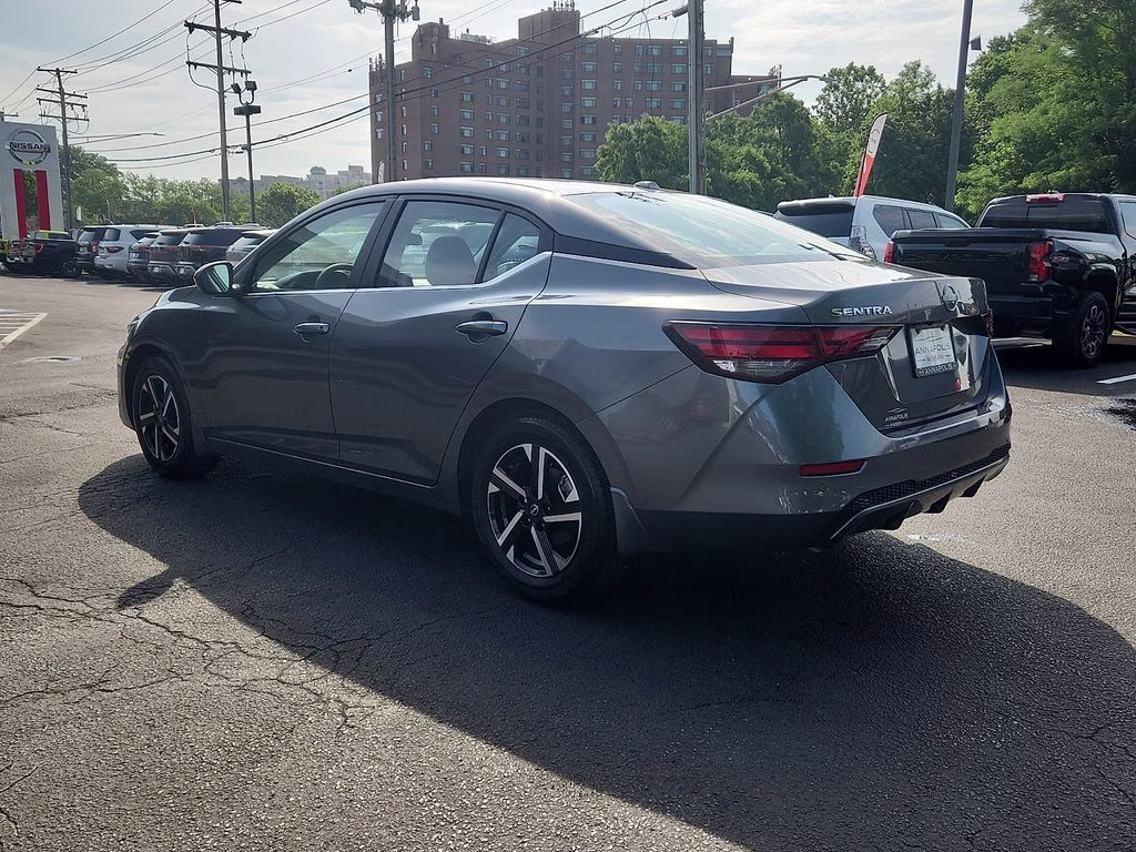 2025 Gun Metallic Nissan Sentra SV FWD Sedan