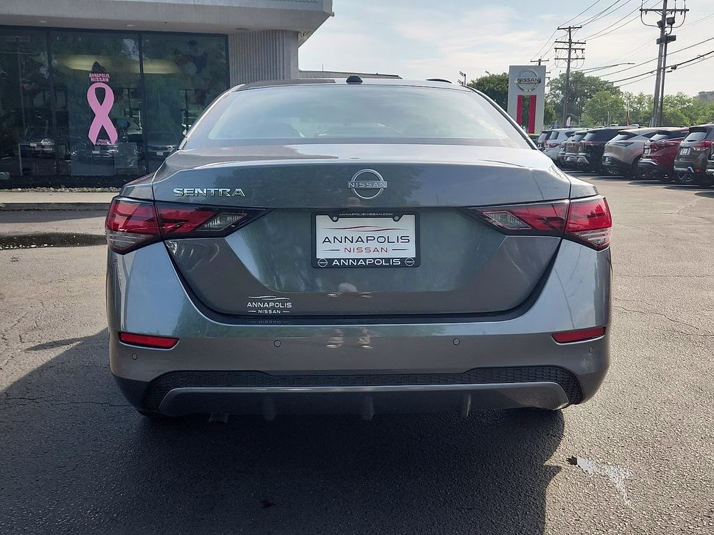 2025 Gun Metallic Nissan Sentra SV FWD Sedan