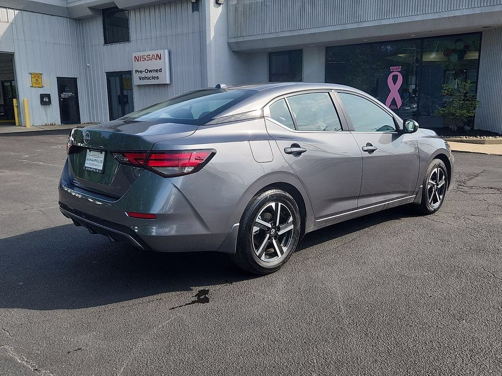 2025 Gun Metallic Nissan Sentra SV FWD Sedan