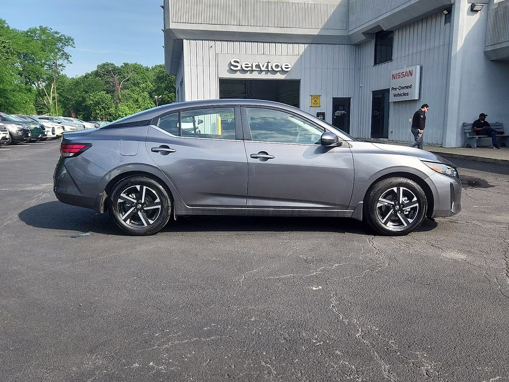 2025 Gun Metallic Nissan Sentra SV FWD Sedan
