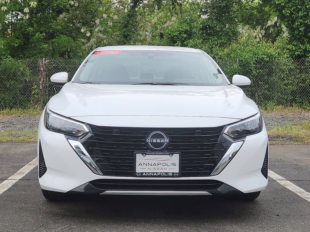2025 Fresh Powder Nissan Sentra SV FWD Sedan