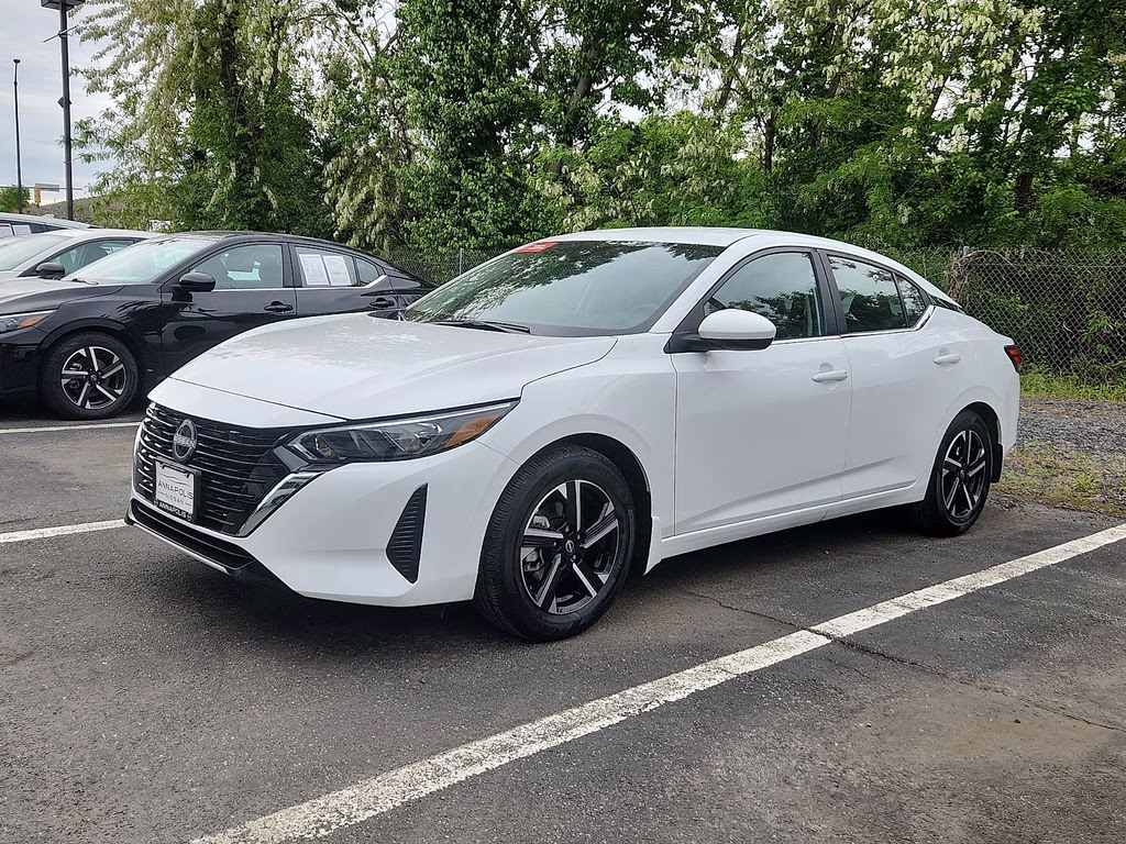 2025 Fresh Powder Nissan Sentra SV FWD Sedan