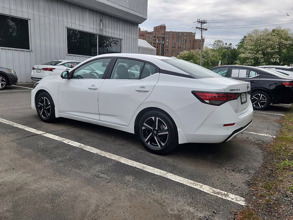 2025 Fresh Powder Nissan Sentra SV FWD Sedan