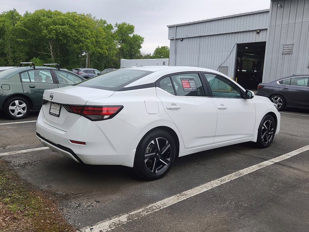 2025 Fresh Powder Nissan Sentra SV FWD Sedan