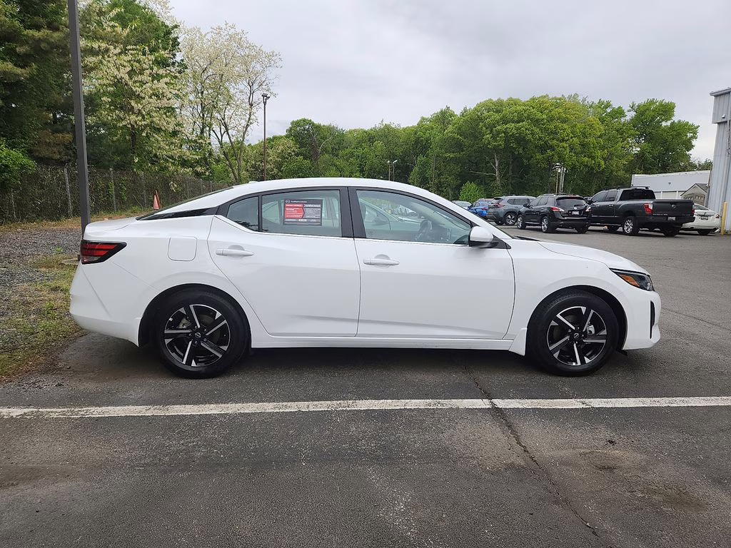 2025 Fresh Powder Nissan Sentra SV FWD Sedan