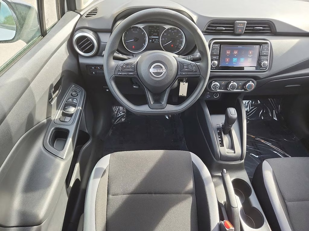 2025 Fresh Powder Nissan Versa 1.6 S FWD Sedan