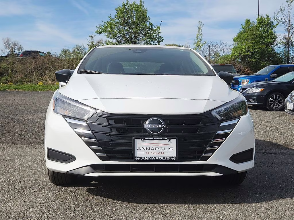 2025 Fresh Powder Nissan Versa 1.6 S FWD Sedan