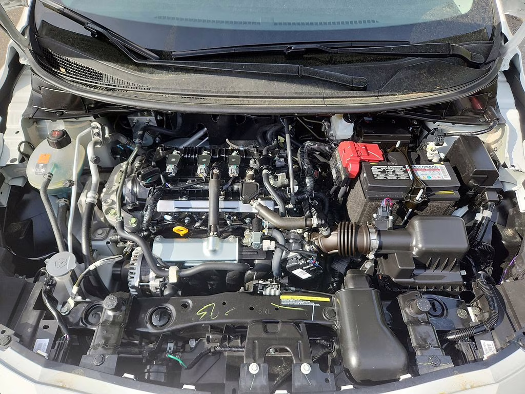 2025 Fresh Powder Nissan Versa 1.6 S FWD Sedan