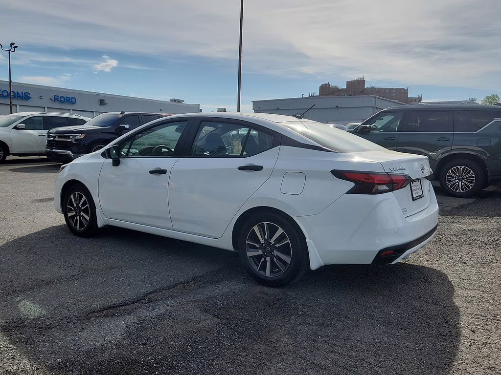 2025 Fresh Powder Nissan Versa 1.6 S FWD Sedan