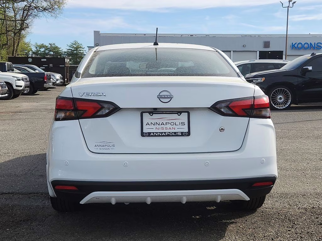 2025 Fresh Powder Nissan Versa 1.6 S FWD Sedan