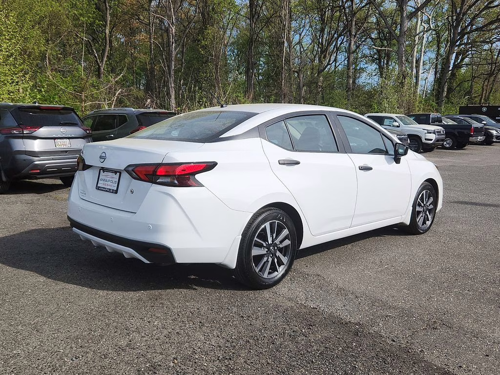 2025 Fresh Powder Nissan Versa 1.6 S FWD Sedan