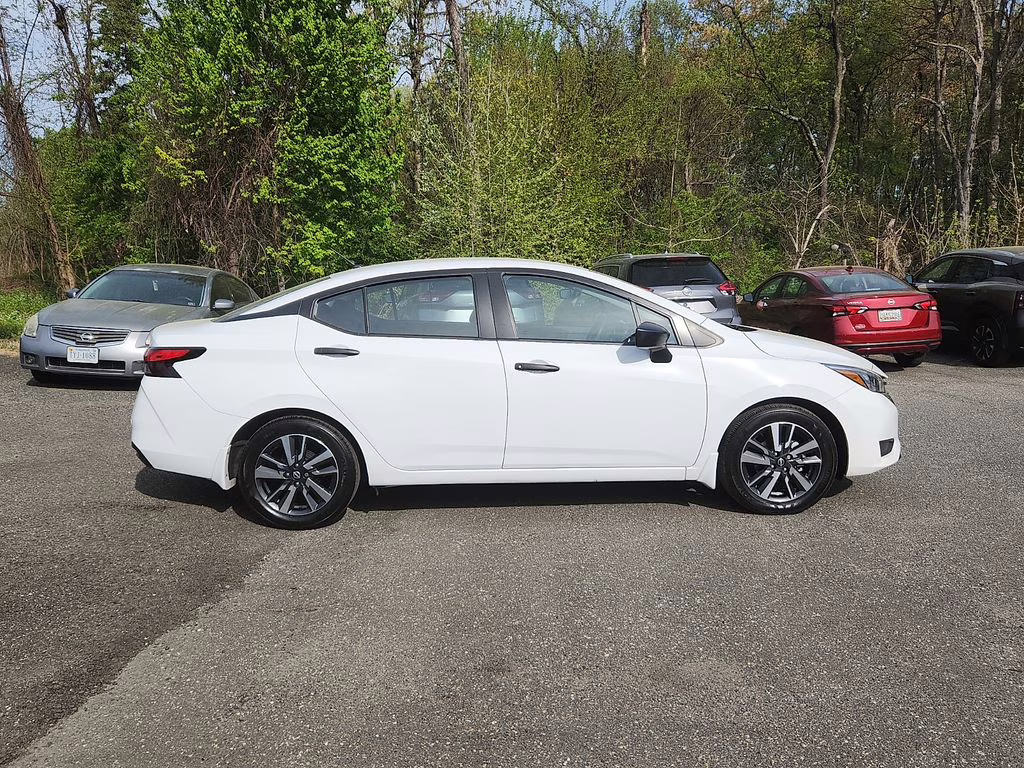 2025 Fresh Powder Nissan Versa 1.6 S FWD Sedan