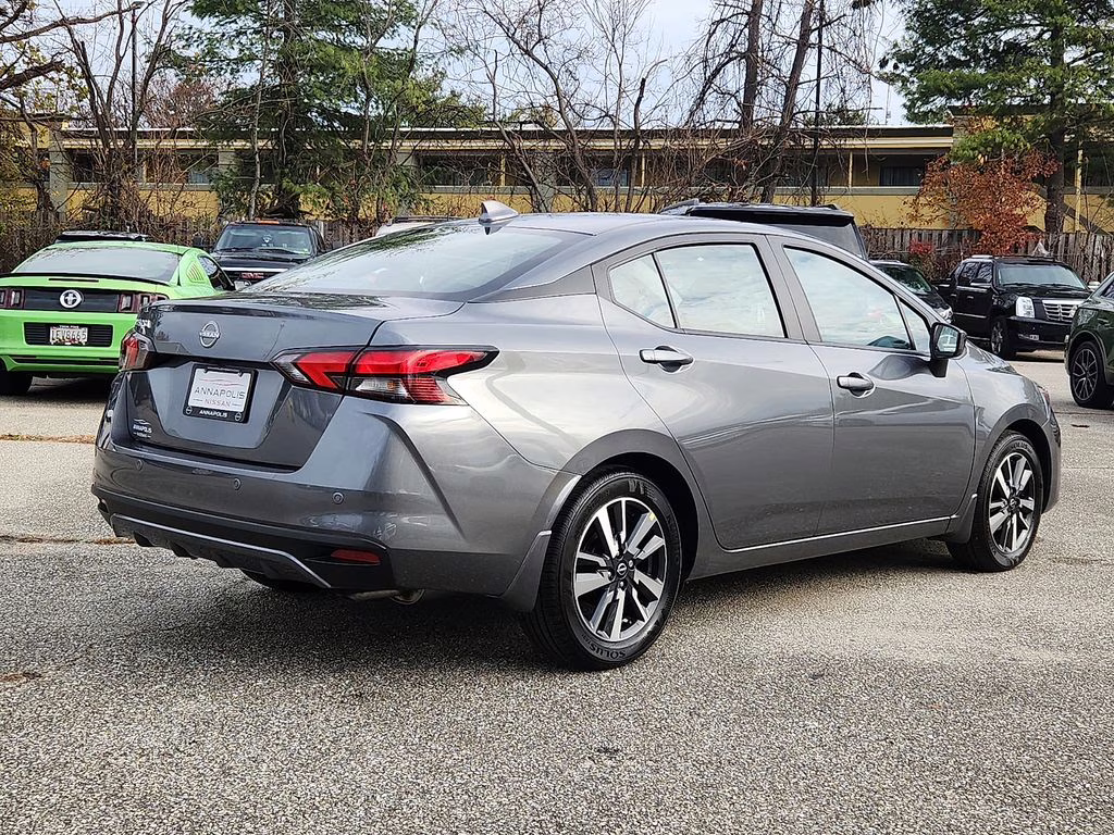 2025 Gun Metallic Nissan Versa 1.6 SV FWD Sedan