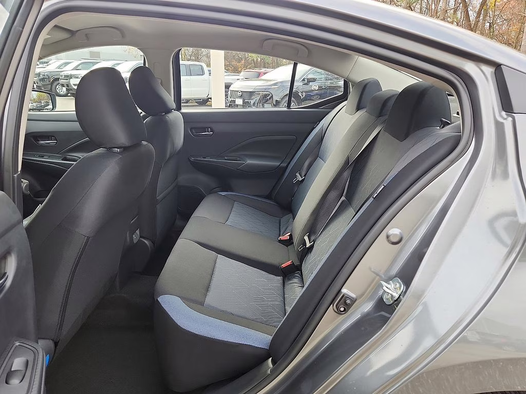 2025 Gun Metallic Nissan Versa 1.6 SV FWD Sedan