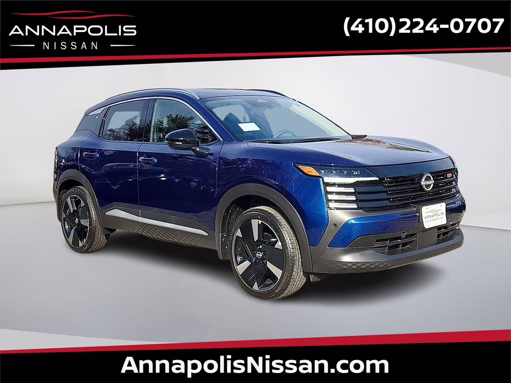 2026 Deep Blue Pearl Nissan Kicks SR AWD SUV