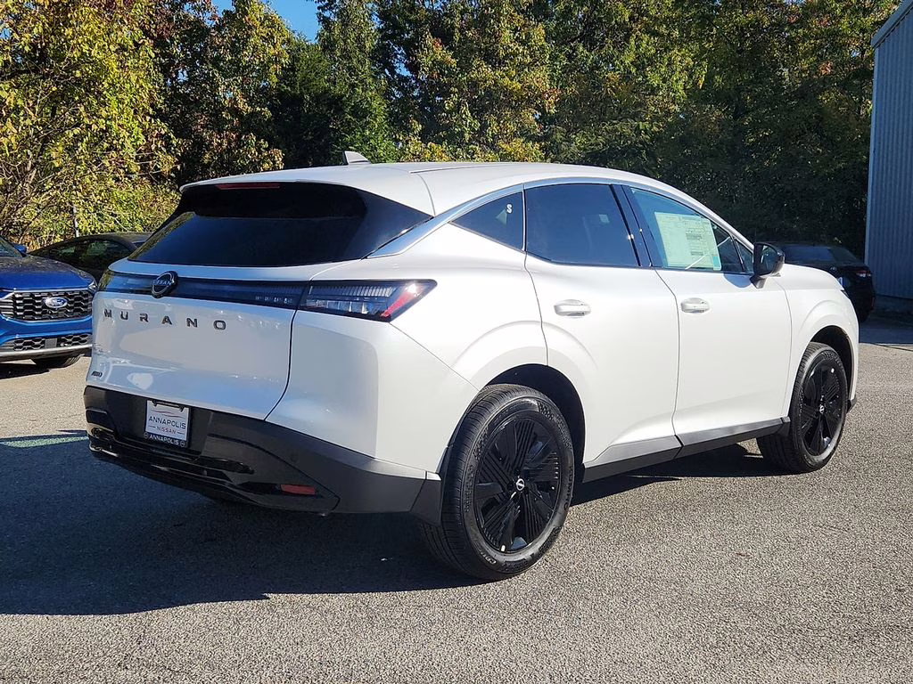 2026 Everest White Pearl Tricoat Nissan Murano SV AWD SUV