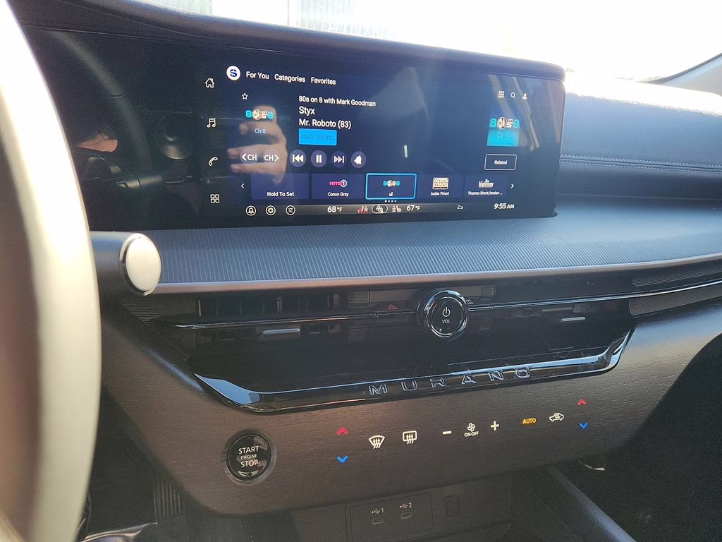 2026 Everest White Pearl Tricoat Nissan Murano SV AWD SUV