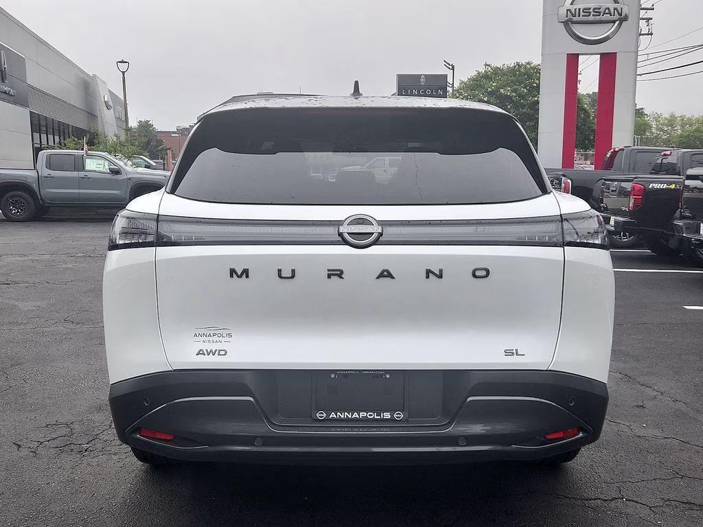 2025 Everest White Pearl Tricoat/Super Black Nissan Murano SL AWD SUV