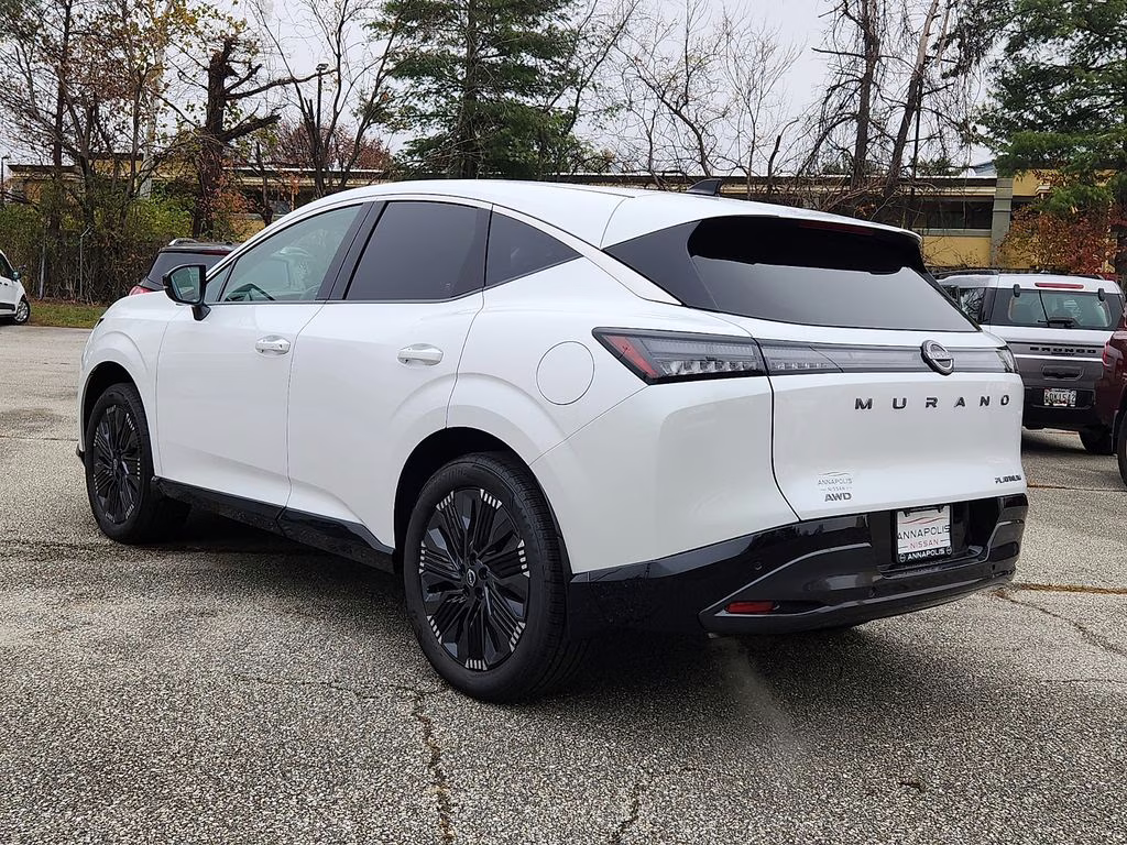 2026 Everest White Pearl Tricoat Nissan Murano Platinum AWD SUV