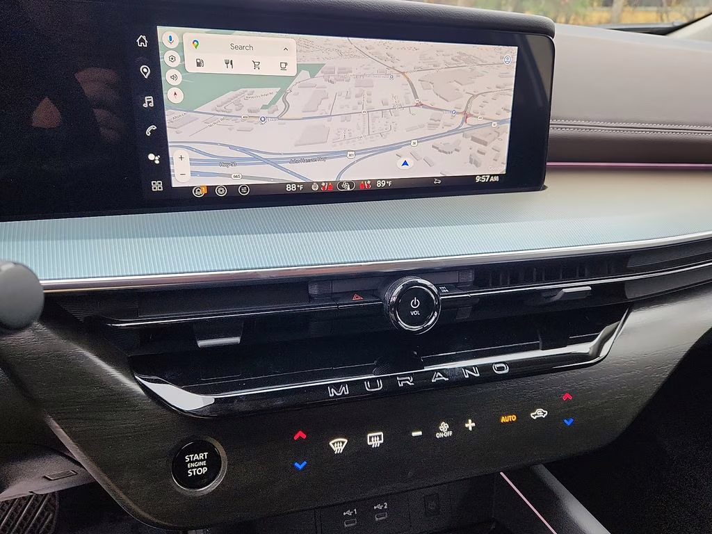 2026 Everest White Pearl Tricoat Nissan Murano Platinum AWD SUV