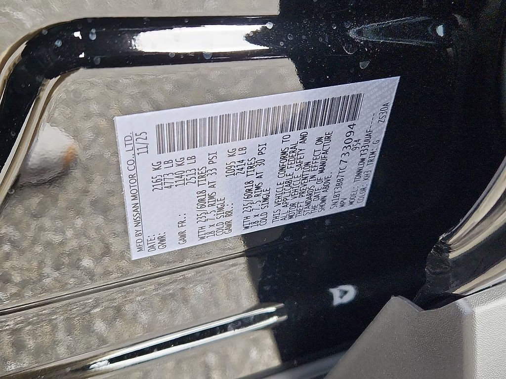 2026 Super Black Nissan Rogue SV AWD SUV