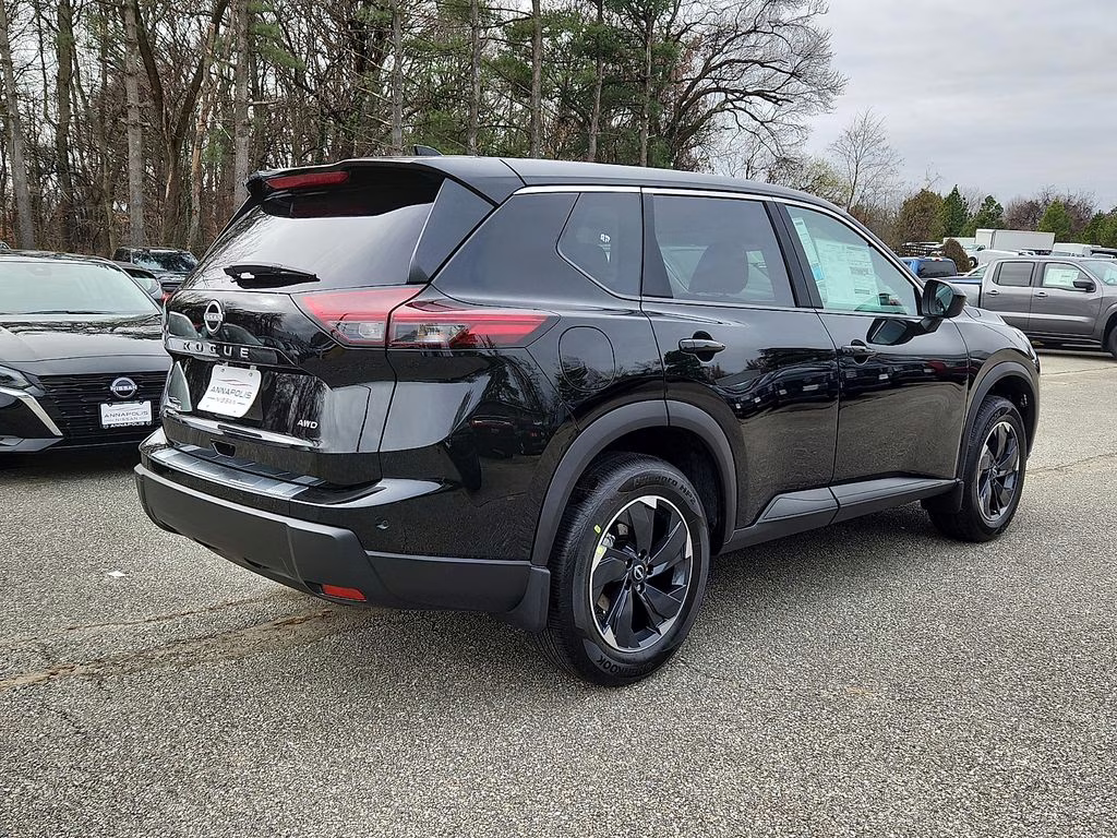 2026 Super Black Nissan Rogue SV AWD SUV