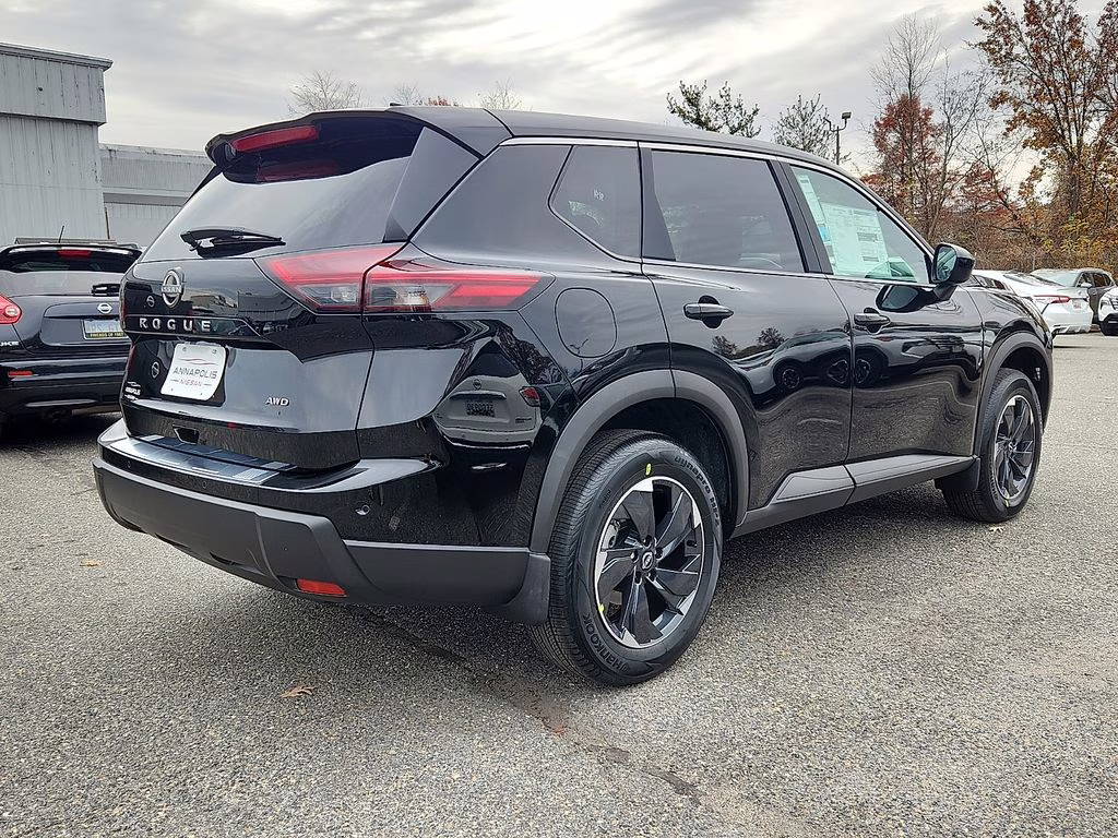 2026 Super Black Nissan Rogue SV AWD SUV