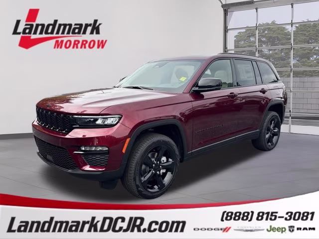 2025 Velvet Red Pearlcoat Jeep Grand Cherokee Limited RWD SUV