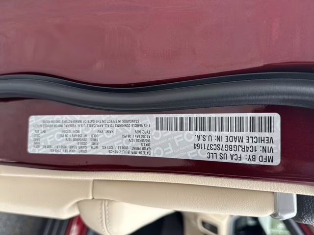 2025 Velvet Red Pearlcoat Jeep Grand Cherokee Limited RWD SUV