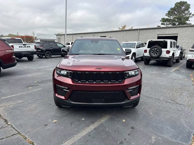 2025 Velvet Red Pearlcoat Jeep Grand Cherokee Limited RWD SUV