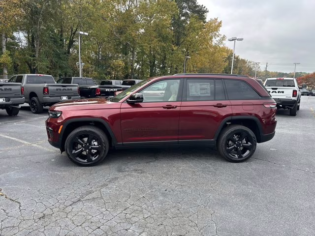2025 Velvet Red Pearlcoat Jeep Grand Cherokee Limited RWD SUV