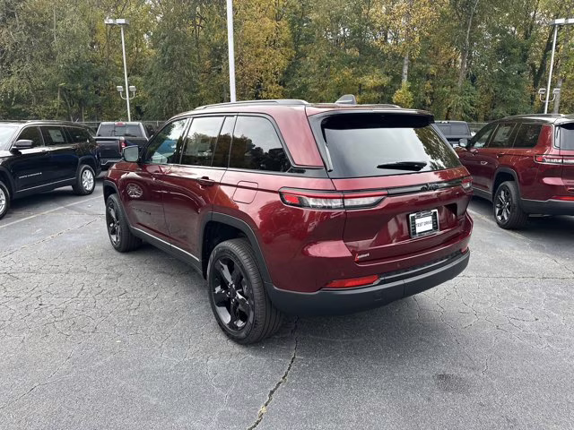 2025 Velvet Red Pearlcoat Jeep Grand Cherokee Limited RWD SUV