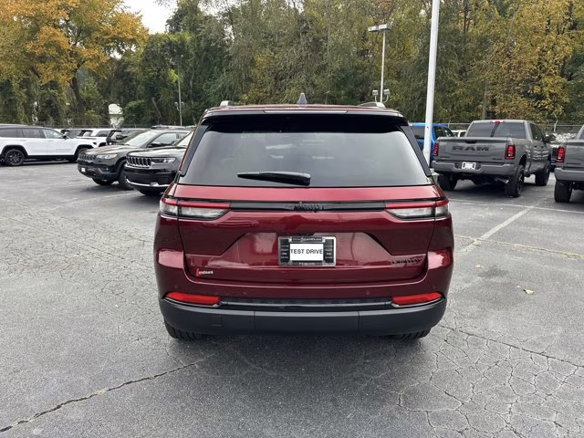 2025 Velvet Red Pearlcoat Jeep Grand Cherokee Limited RWD SUV