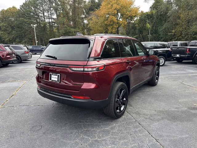 2025 Velvet Red Pearlcoat Jeep Grand Cherokee Limited RWD SUV