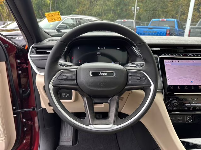 2025 Velvet Red Pearlcoat Jeep Grand Cherokee Limited RWD SUV